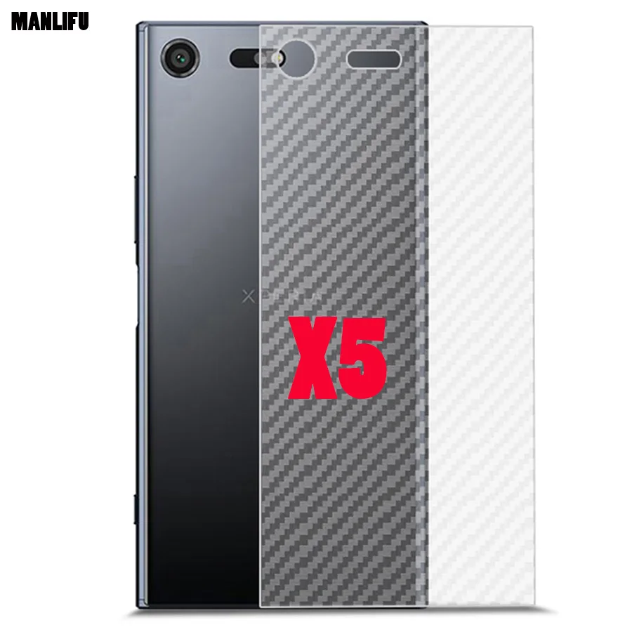 

5Pcs/lot 3D Anti-fingerprint Carbon Fiber Back Full Screen Protector Film For Sony Xperia XZ3 XZ2 Compact XA2 Plus XA1 Ultra XZ1