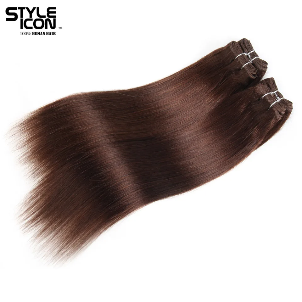 Styleicon Brazilian Yaki Straight Hair 4 Bundles Deal 190g 1 Pack