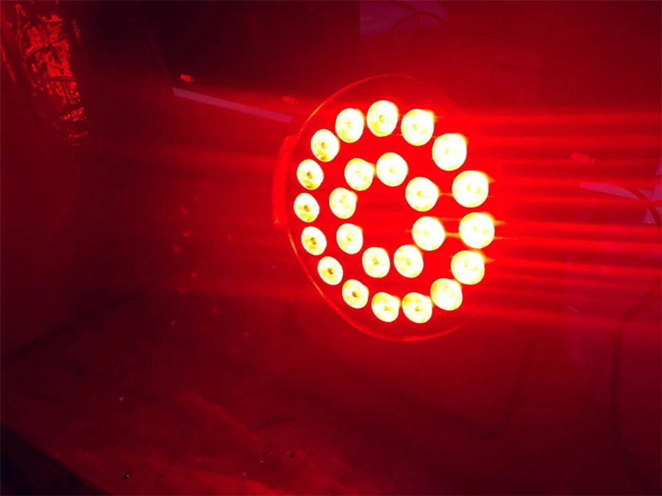 4 шт./Горячая продажа 24x18 Вт led Par свет RGBWA + UA 6 в 1 DMX контроль LED сценический цвет
