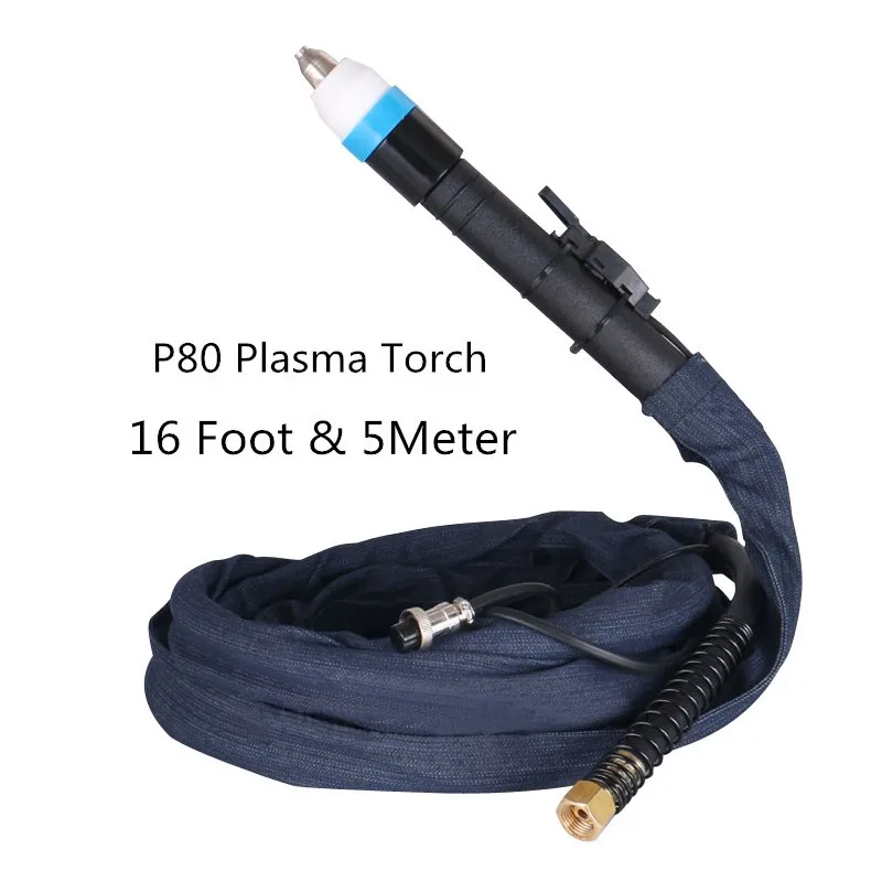 

5M P80 for Welding Machine and Plasma Cutter Cutting Machine Use Torch Head Air Cooled Plasma Cutting 100A 120A Cutting Knife