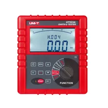 UNI-T UT523A Digital 2/3/4 Pole Earth Ground Resistance Voltage Soil Resistivity Tester Meter RS232 send Via DHL/FEDEX/UPS/EMS UNI-T UT523A Digital 2/3/4 Pole Earth Ground Resistance Voltage Soil Resistivity Tester Meter RS232 send Via DHL/FEDEX/UPS/EMS