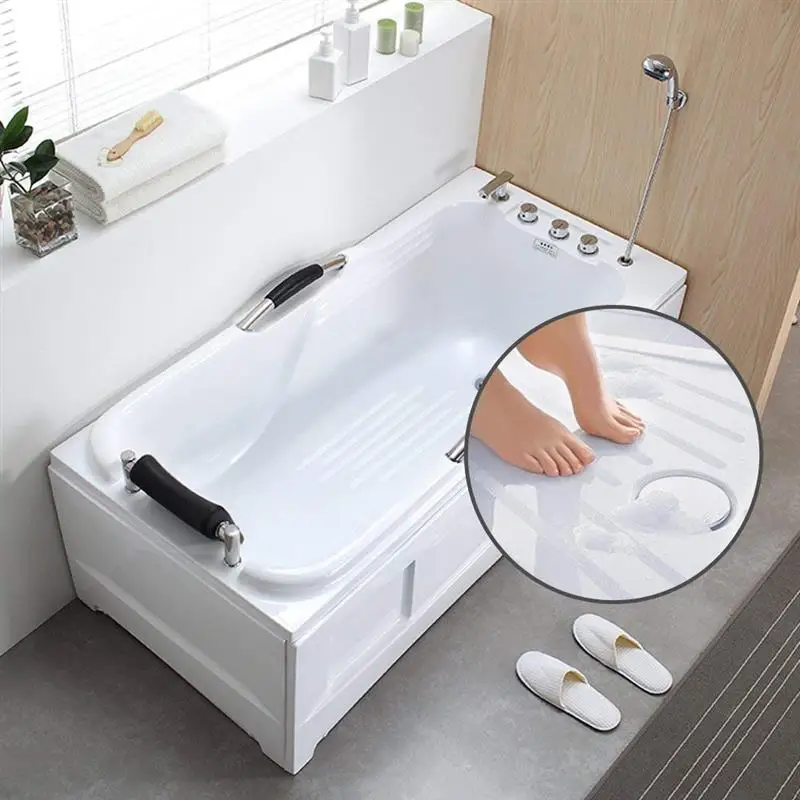

20x2cm Bathroom Accessories 5pcs Anti Slip Bath Grip Stickers Non Slip Shower Strips Flooring Safety Tape Mat Pad
