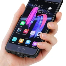 Чехол для аккумулятора huawei honor 9, 6000 мА/ч, металлический каркас, чехол для зарядного устройства, чехол, внешний аккумулятор для huawei honor 9, чехол для питания