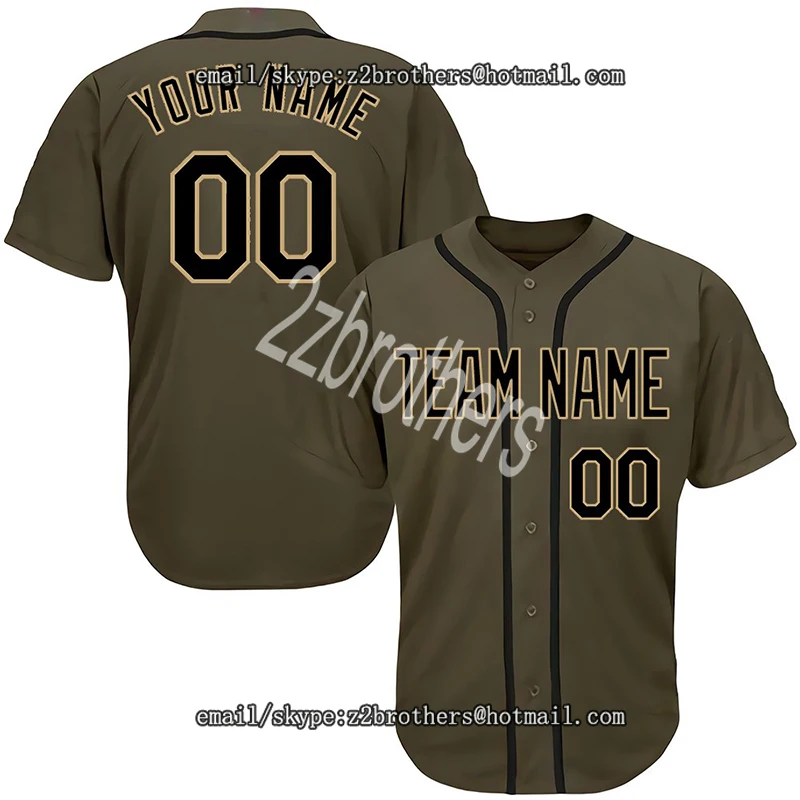 

Custom Camo Baseball Softball Jersey Embroidered Your Name & Numbers Creative Any High School College Term Logo for Men Wome Kid