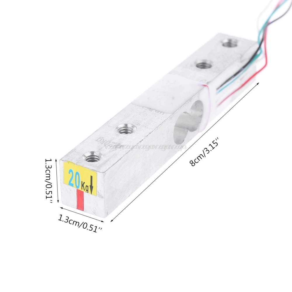 Pressure Sensor Digital Load Cell Weight Sensor 20kg/10kg/5kg/1kg Electronic Scale+ HX711 Weighing AD Module Je14 19 Dropship