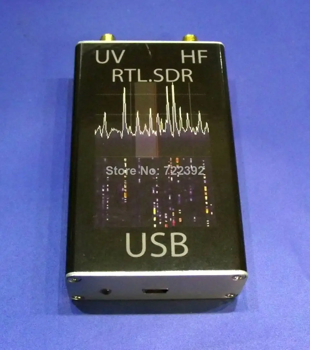 100 кГц-1,7 ГГц полный диапазон УФ HF RTL. SDR Настройщик USB приемник и 6 м антенна и балун 9:1