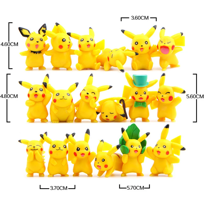 18pcs-lot-Kawaii-Pikachu-Toys-3-6cm-Pocket-Monster-Pikachu-Mini-PVC-Action-Figures-Toys-Doll