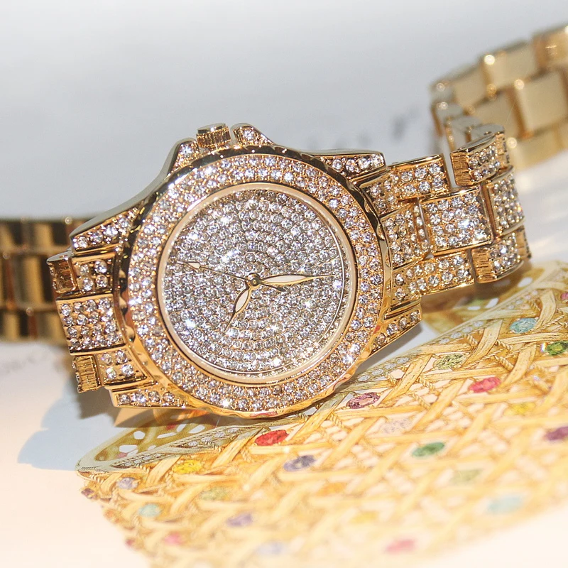 

BS Top Brand Fashion Ladies Watches Steel bands Female Quartz Watch Women Casual Watch Reloj Mujer Dress relogio feminino gold