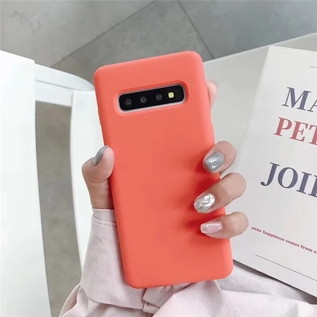 Хит, чехол для samsung Galaxy S10 Plus S10e, чехол из жидкого силикона, мягкий чехол для телефона samsung S10 - Цвет: T5