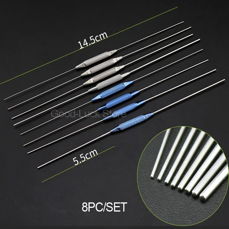 8-pz-set-in-lega-di-titanio-e-acciaio-inox-strumenti-oftalmici-lacrimal-sonda-microscopia-attrezzature-lacrimal-sonda-a-capo-scoperto