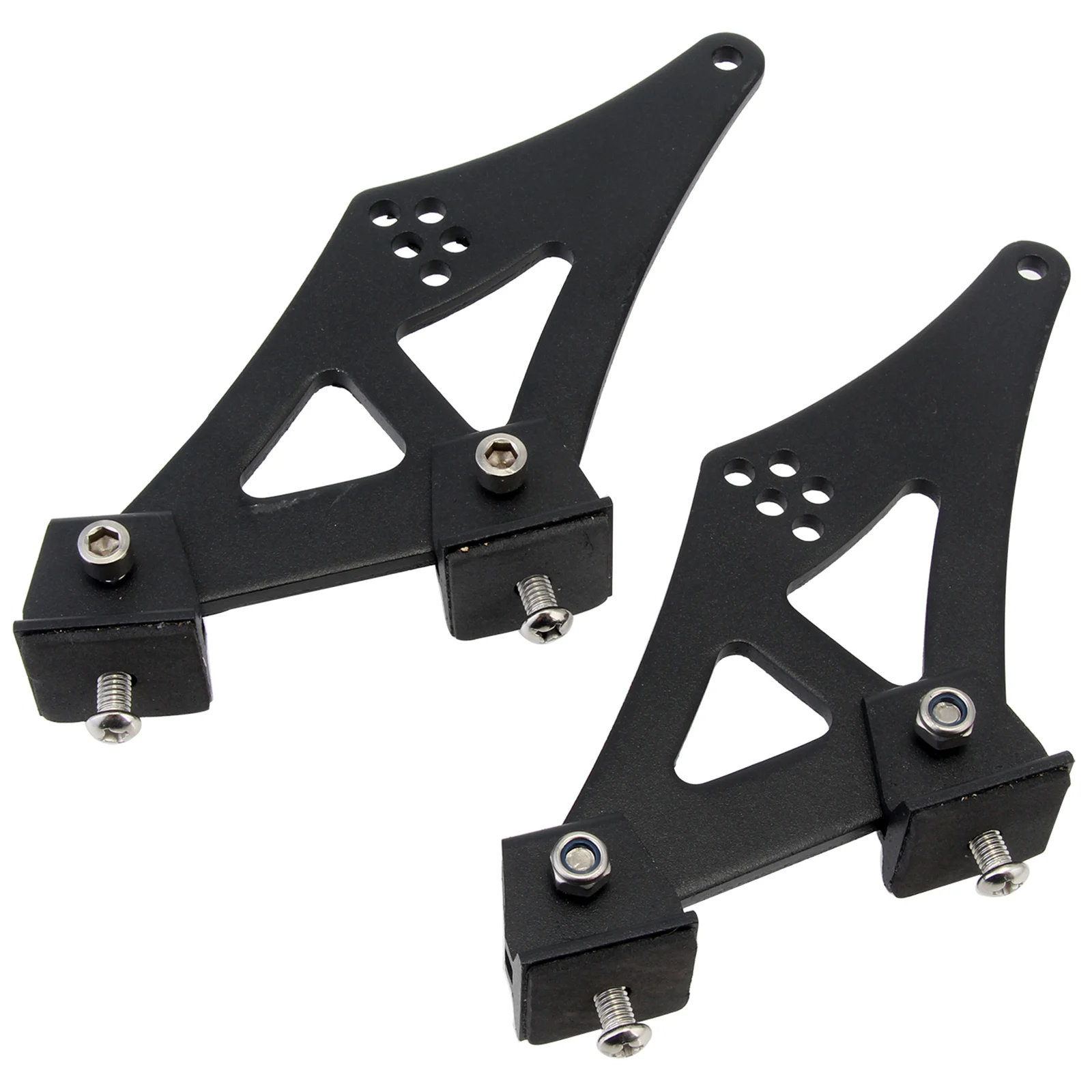 5'' Universal Car Rear GT Wing Racing Spoiler Bracket Tripod Drilling