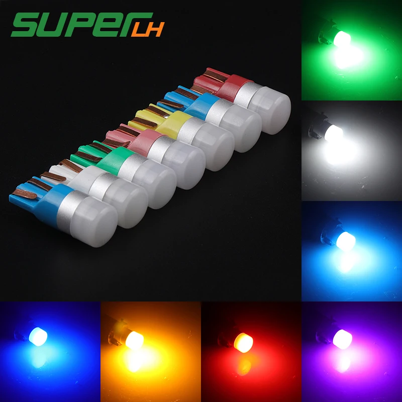 

2x T10 194 W5W High Power 3030 Chip CANBUS NO ERROR LED Signal Lamp DRL Backup Reverse Map Dome SIDE INDICATOR Lights 12V/24V