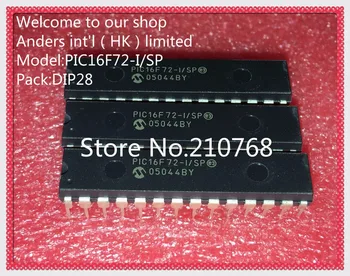 

50pcs/lot PIC16F72-I/SP PIC16F72ISP PIC16F72 16F72 DIP28