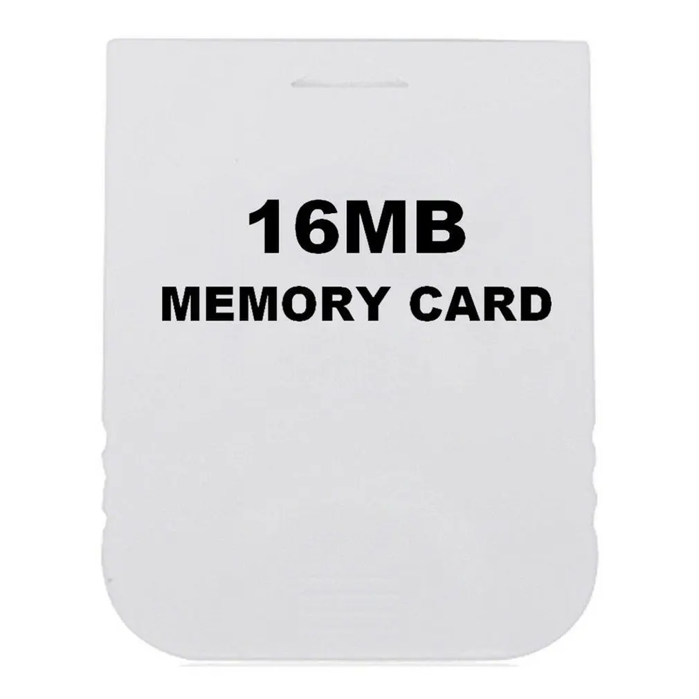 Практичная карта памяти для игры wii Gamecube 4 Мб~ 512 Мб 8192 блоки меморный накопитель карта памяти для игр версии wii - Цвет: 16M