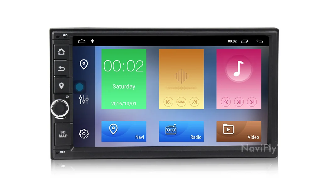 Top HD 2Din Android 9.1 2+32G Car Radio Stereo Multimedia Player GPS Navi For Universal TOYOTA Nissan Kia RAV4 FJ CRUISER ALPHARD 9