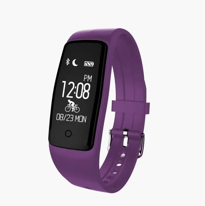 Symrun S1 Sport Smart Wristband Heart Rate Bracelet Activity Tracker Pedometer IP67 Waterproof Smartband For Android