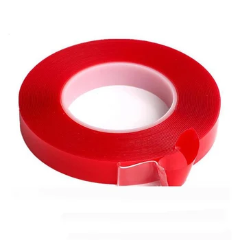 

Nano Magic Transparent Double-sided Adhesive Red Membrane Waterproof and High Temperature Fixed Traceless Adhesive Tape