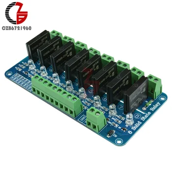 

DC 5V 8 Channel SSR Solid State Relay Module Board For Arduino G3MB-202P