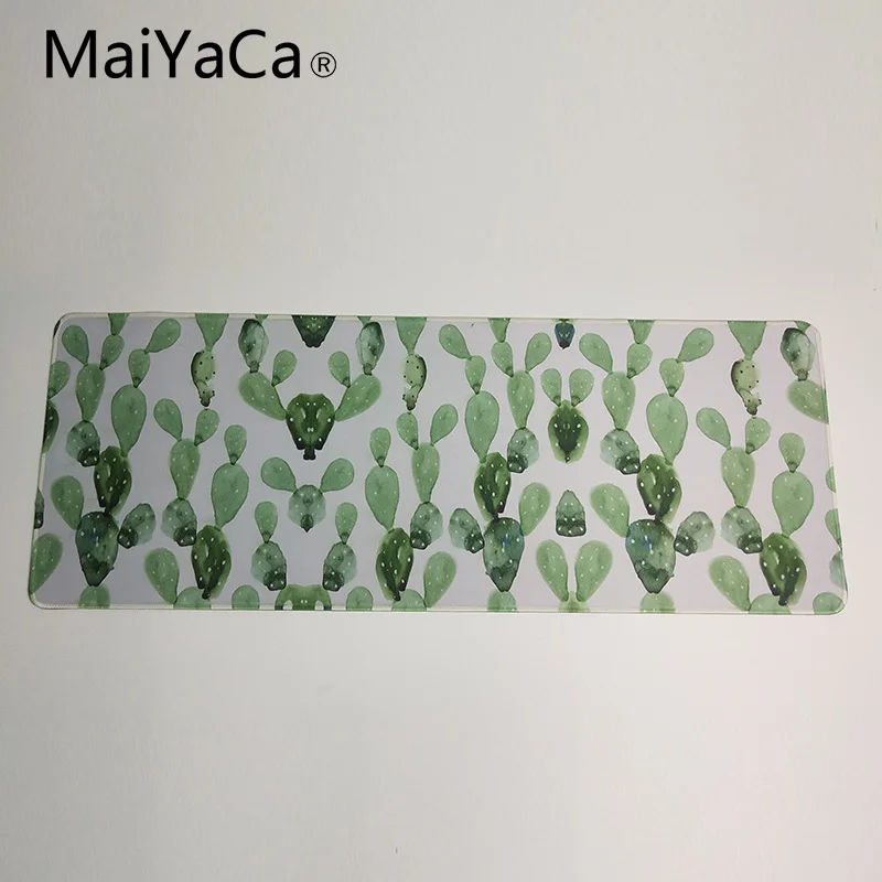 

MaiYaCa Cactus Large Gaming Mouse Pad Lock Edge Rubber Speed Mouse Mat Mouse Pad Soft office Mouse Mat For Office/Home Use