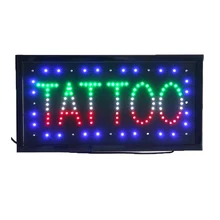 1 шт. професси татуировки знак света Фонари украшения татуировки оборудования Интимные аксессуары поставки Accessoire де татуировки 48x25x2.3 см