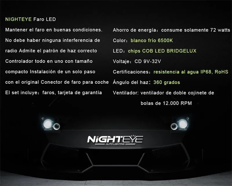 Emissor de Luz para Cabeza Emissor de Luz Led para o Diodo 9005 9006 Hb4 Hb3 Diodo 12v Auto Luzes h3 h4 H11 h8 h9 2 hb4 hb3 diodo emissor de luz para