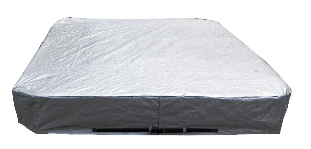 spa cover cap for keeping spa clean warm in winter, size 2440x2440x300 mm (8 ft. x 8 ft. x 12 in.)Hot tub jacket