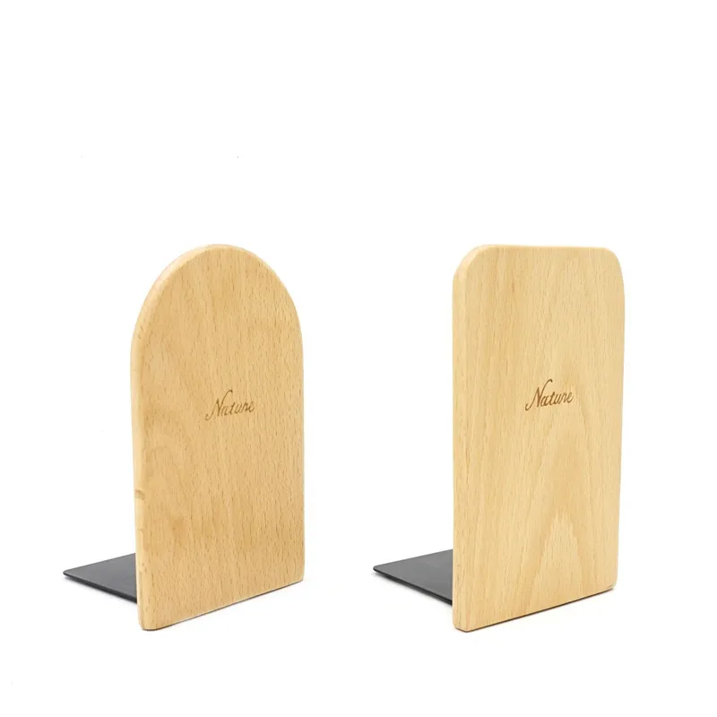 Beech Wood Said Creative Bookends Wood Bookends Book Small Ornaments