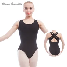 Новое поступление хлопок, лайкра взрослых балетное трико, взрослые Танцы Купальник Одежда балерина Танцы одежда 5 штук в партии