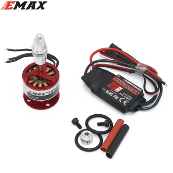 

4 set Hobbywing 20A Brushless ESC + EMAX CF2822 1200KV Brushless Motor +3.17mm bullet propeller adapter
