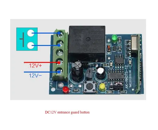 Универсальный DC 12 v 1 channal беспроводной пульт дистанционного управления 315 MHZ/433 MHZ приемник релейный модуль приемника светильник