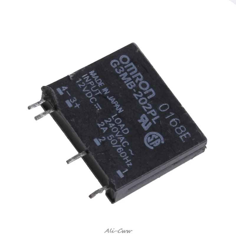 1 шт. твердотельные реле G3MB-202P DC-AC PCB SSR в 12 В DC Out 240 В AC 2A