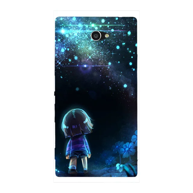Чехол для телефона s для sony M2 чехол для sony Xperia M2 Aqua 4," задняя крышка для sony Xperia M2 S50H D2302 D2303 чехол с рисунком - Цвет: L155