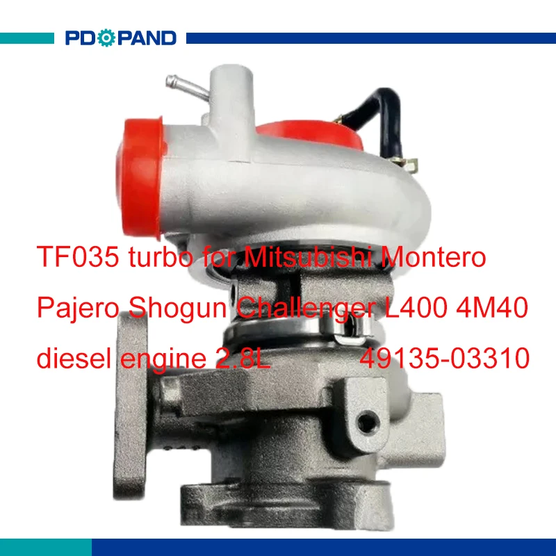 Двигатель turbo Часть TF035 charger компрессор наддува 4913503310 4913503130 ME202579 ME202578 для Mitsubishi 4M40