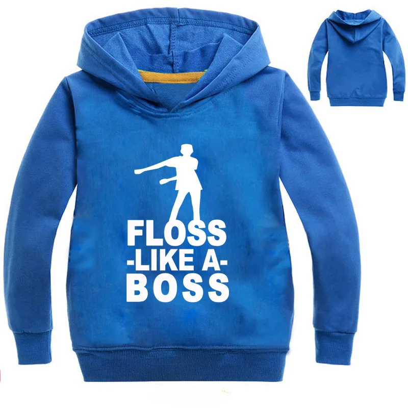 

Fashion streetwear Kids T shirt Floss Like A Boss hoodie sweatshirts boys girls long sleeve Top tee shirt enfant clothes coat
