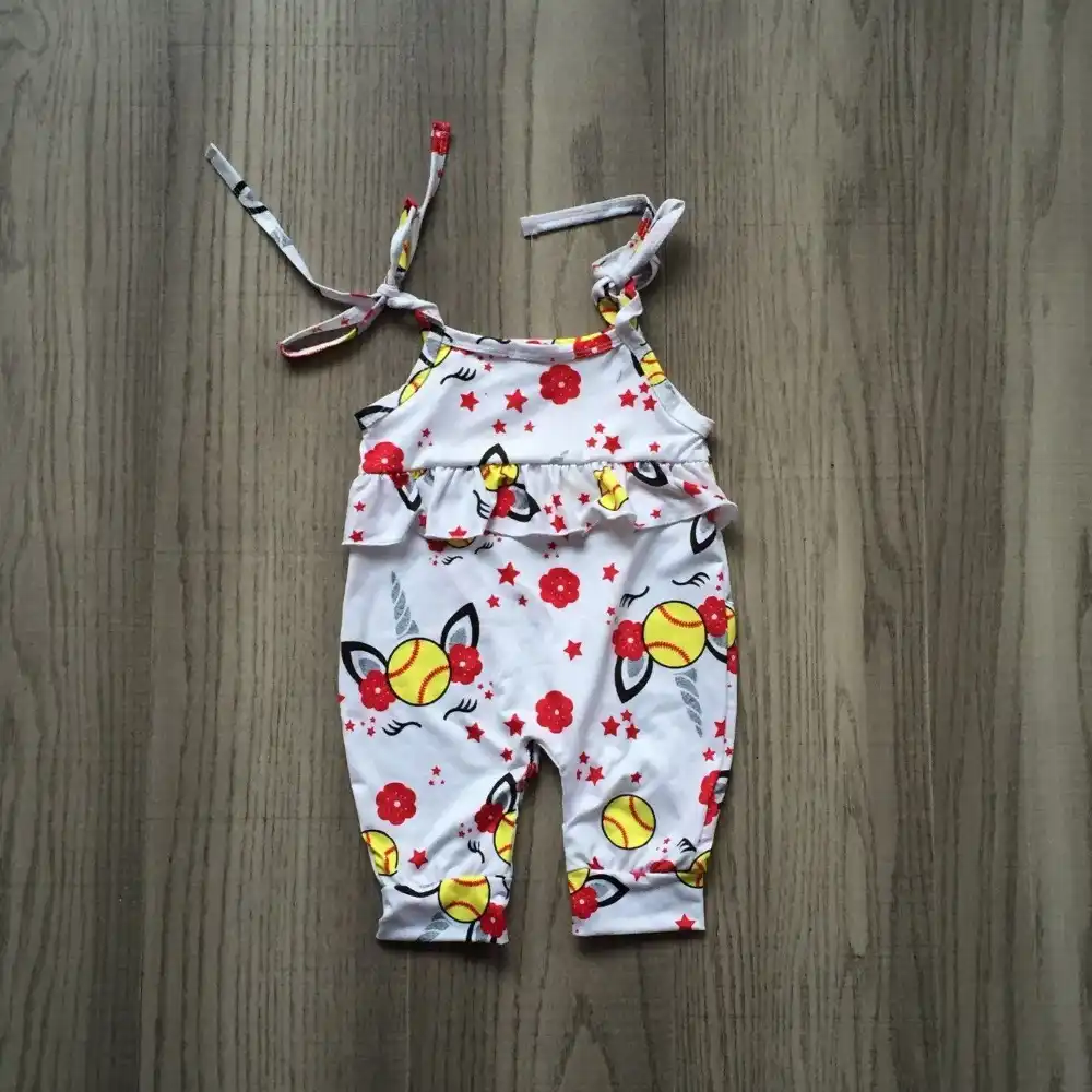 baby girl softball outfit