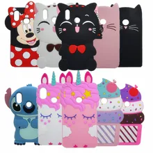 3D Силиконовый мягкий чехол с изображением Минни Лаки кота для Xiaomi Mi A2 Lite/A2, милый чехол для xiaomi mi 6X Redmi 6 pro A 2, чехол для телефона, fundas