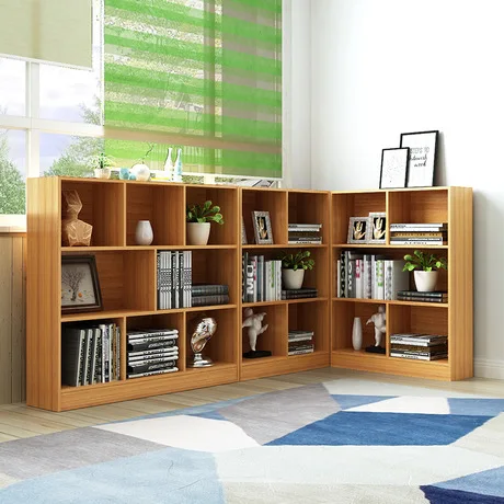 Книжный шкаф для гостиной мебель для дома книжный шкаф подставка из дерева Полка Подставка для книг современный минималистичный опт