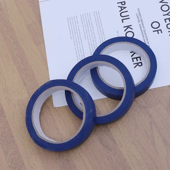

3pcs Masking Tape Sticky Textured Paper Rubber Color Separation Mark Portable High Temperature Resistant Sticky Textured Paper