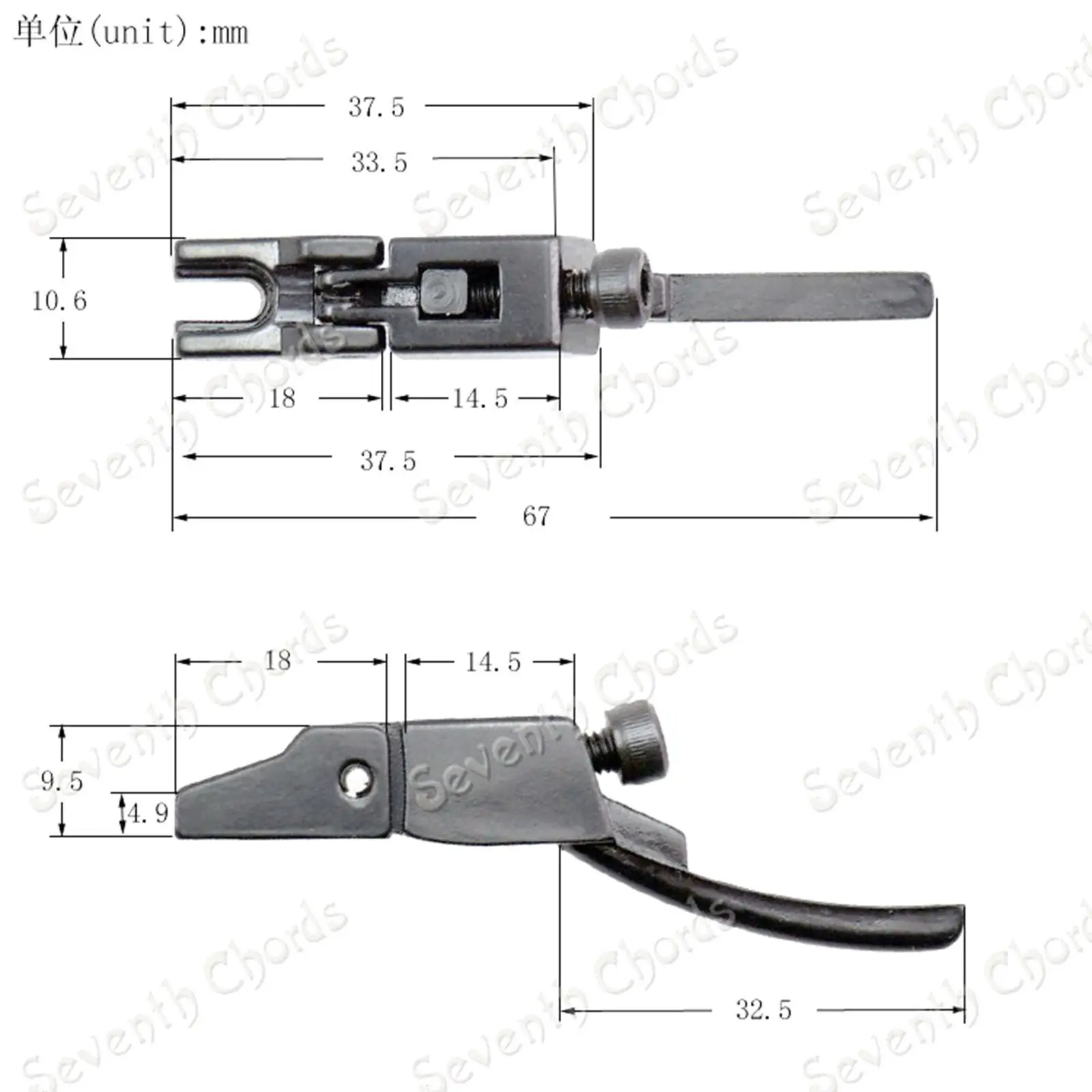6 шт. Floyd Rose String Saddles для гитары Tremolo Bridge Double Locking | Спорт и развлечения