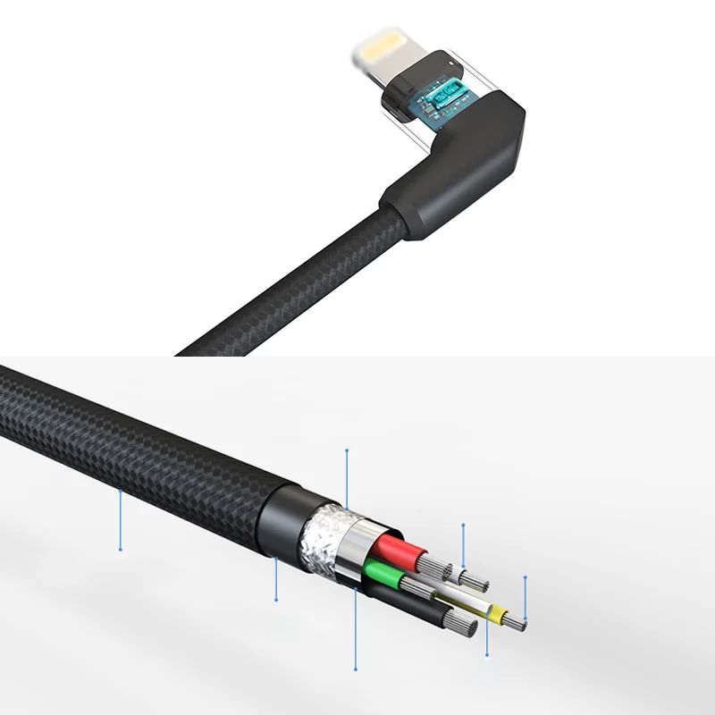 PGYTECH 65 см OSMO ACTION type-C to type-C/type-C кабель для зарядки и передачи данных линия для DJI OSMO карманные аксессуары