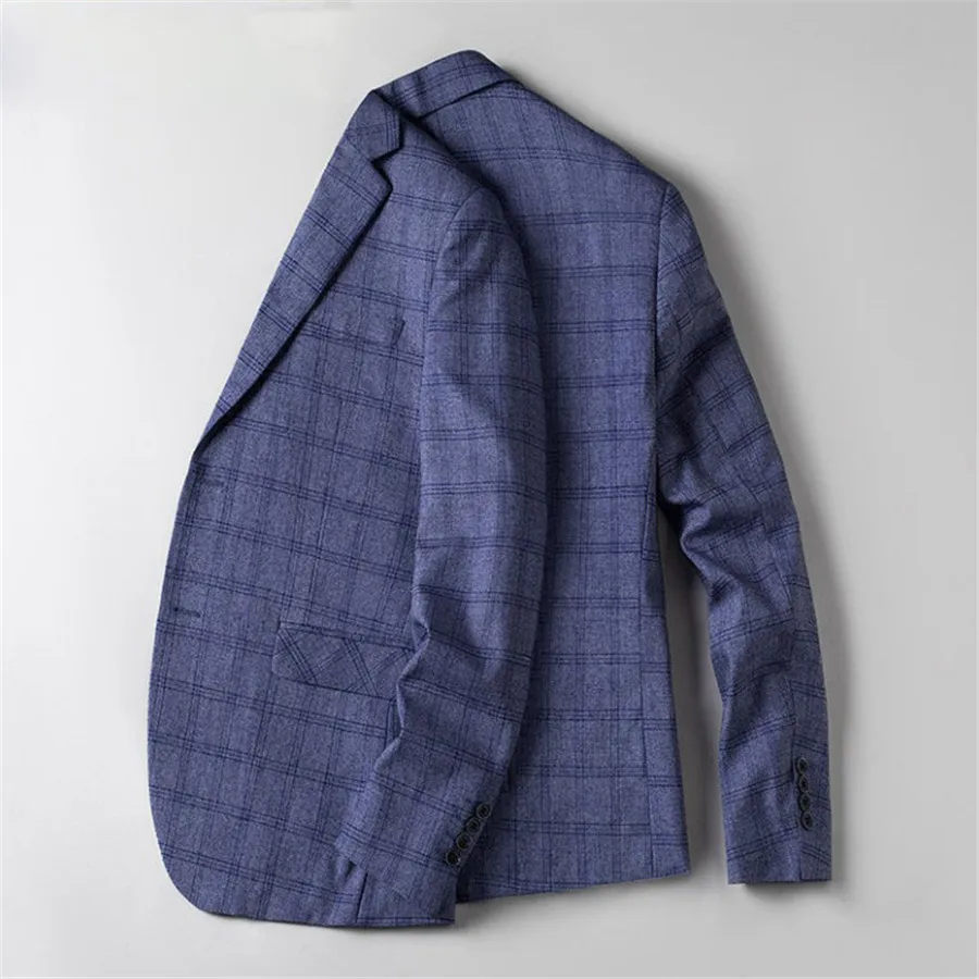 Блейзер Для мужчин Modis Slim Fit с длинным рукавом Повседневное пальто плюс Размеры 4Xl