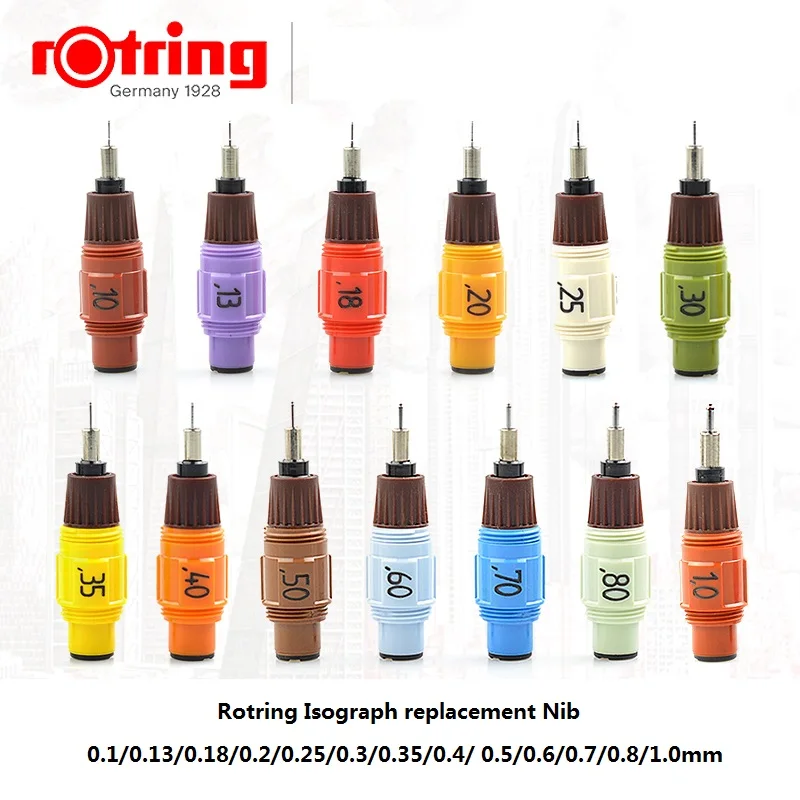 punta di ricambio replacement nib rOtring Isograph