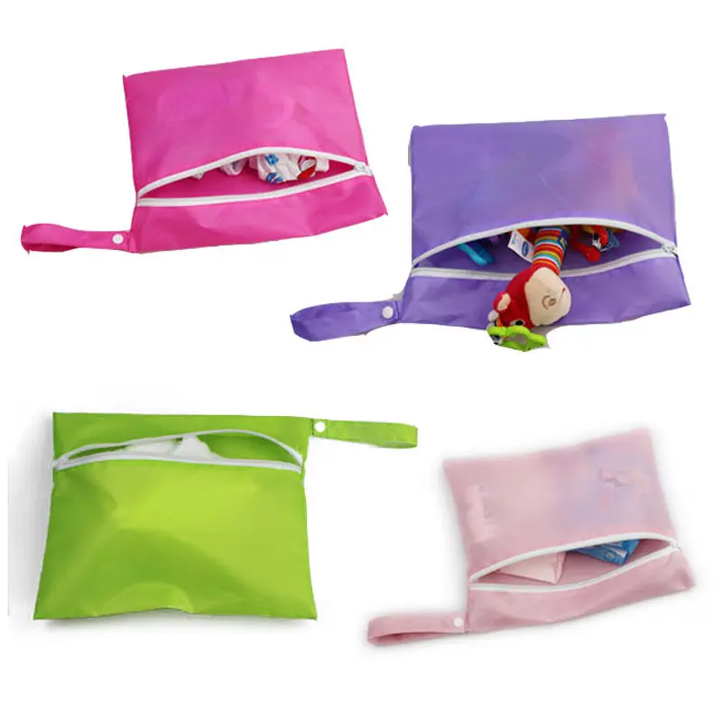 

1Pcs Large Waterproof Baby Cloth Stroller Bag Nappy Clothes Toy Wet Diaper Bag Storage Case Stroller Accessories