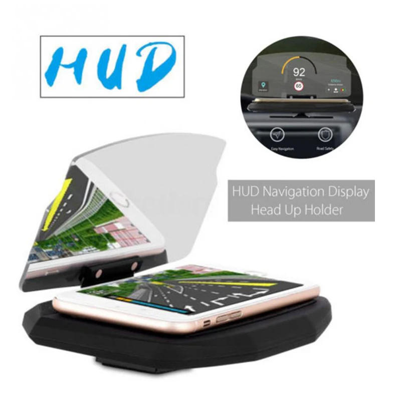 Универсальная автомобильная HUD держатель Head Up Дисплей проектор кронштейн для