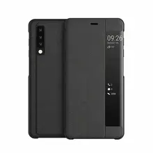 Samsung galaxy a7 чехол кронштейн окна защитный чехол флип-чехол КРЫШКА ДЛЯ S8 S9 S10 Plus note 8 9 s7 edge A9 J4 J6