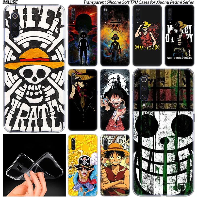 Hot Anime One Piece D Luffy Soft Silicone Case For Xiaomi Pocophone F1 Mi 5x 6x 8 Se Lite Play Mix3 9 9se 9t Pro Cc9 Phone Case Covers Aliexpress