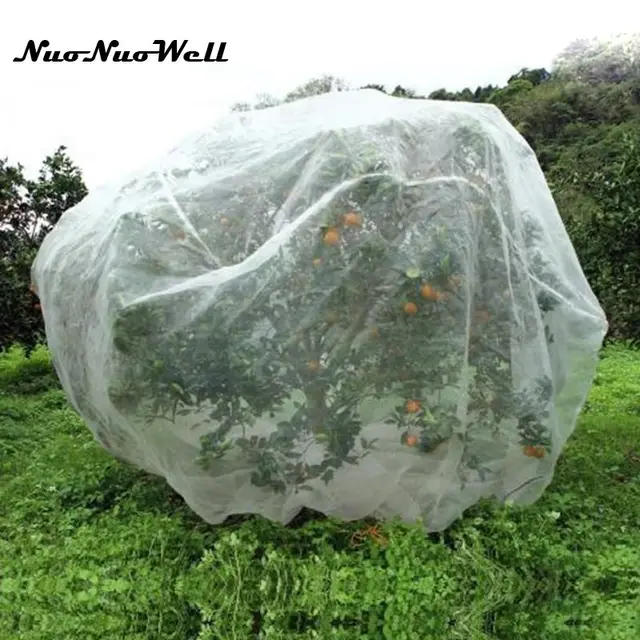 Customized Size 60 Mesh Cover Protect Plant Shrub Nylon Anti