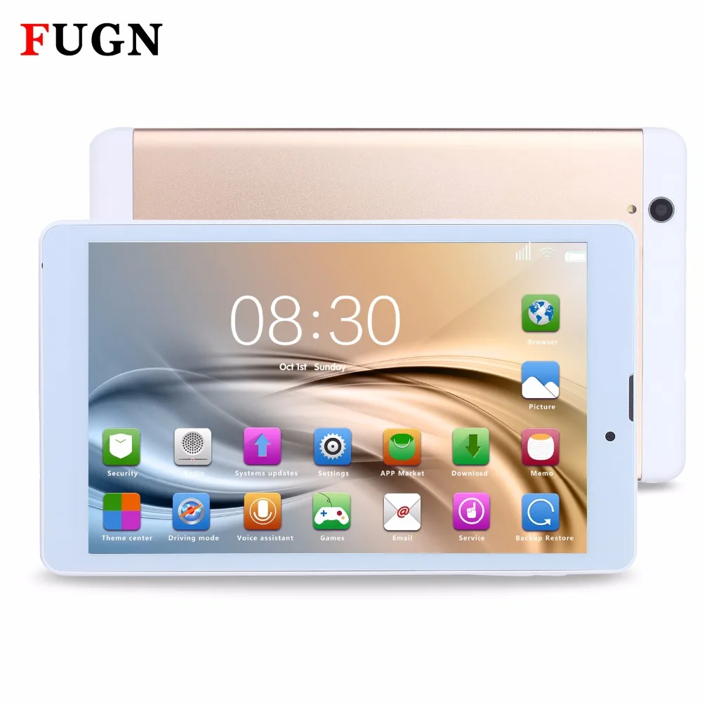 

FUGN 8 inch Kids Android Tablet PC GPS WiFi 3G SIM Phone Call Dual Cameras Graphics Drawing Tablet 4G+32G Smart Tablet 7'' Light