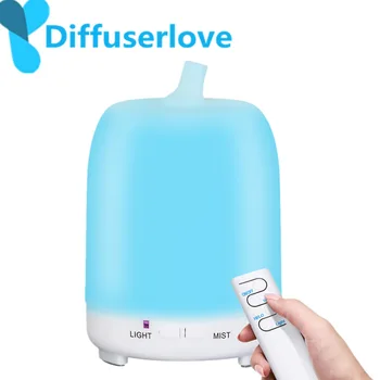 

Diffuserlove 220ML Remote Control Ultrasonic Air Humidifier With 7 Color Light Electric Aromatherapy Essential Oil Diffuser
