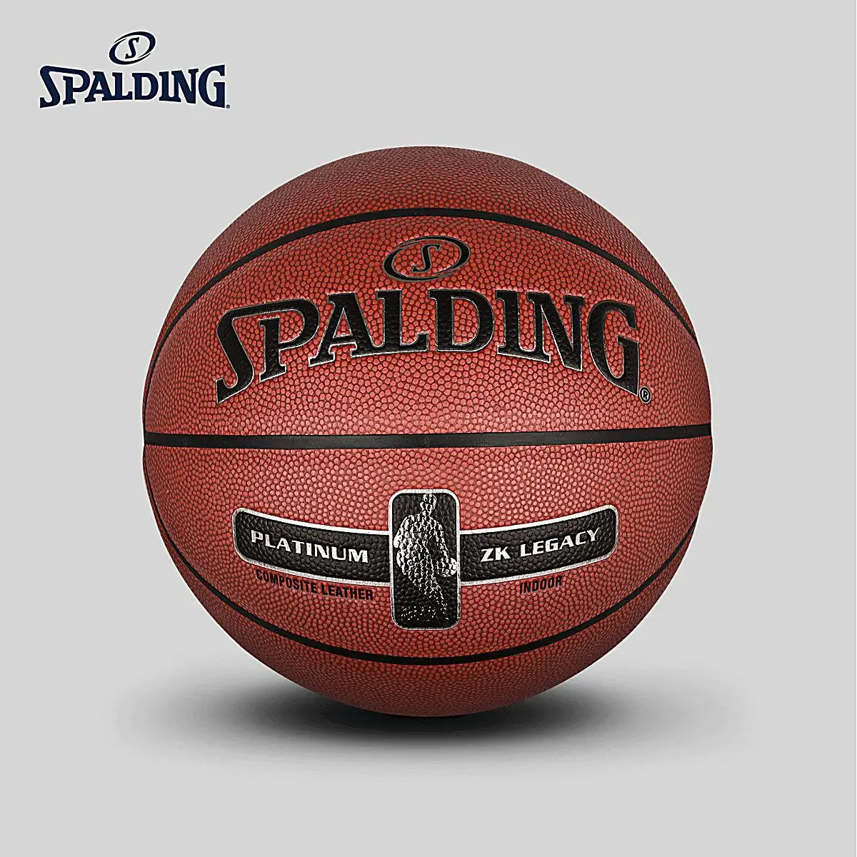 SPALDING NBA PLATINUM LEGEND серии ZK Кожа PU материал Крытый Баскетбол Обучение мужской матч мяч 76-017Y